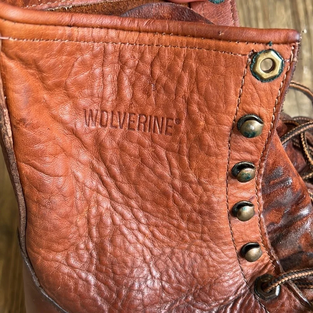 Wolverine rugged leather